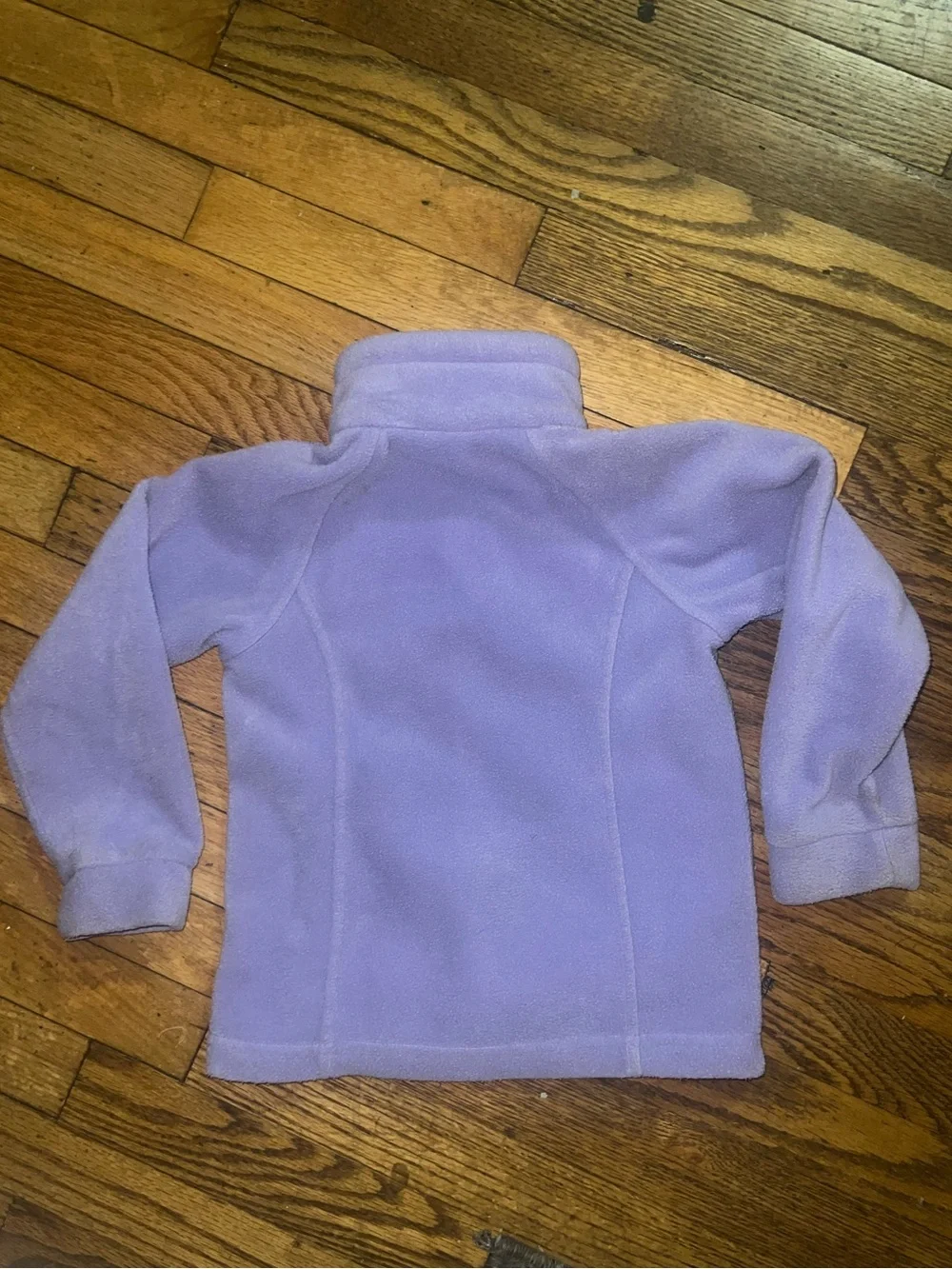Columbia Girls' Lavender Full‑Zip Fleece Jacket